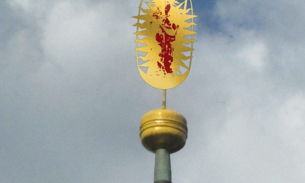 Elisa Lohmüller gestaltet die Turmzier der Bergkirche Laudenbach neu
