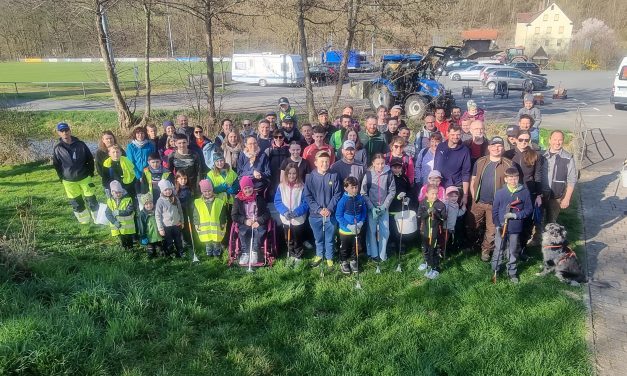 Erfolgreicher Dorfputz in Laudenbach