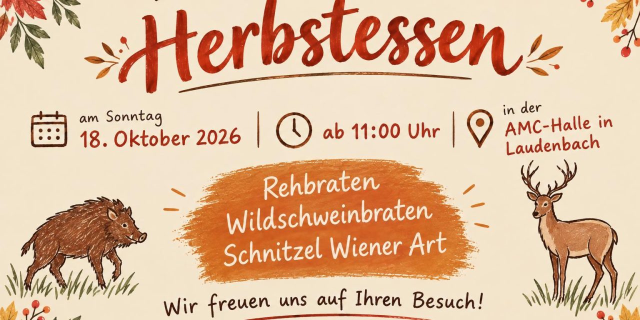 Herbstessen am 18.10.2026